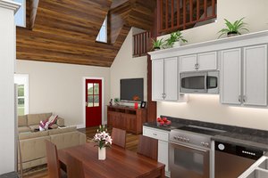 Interior - Kitchen for Cottage House Plan #21-441 - 2 bed, 1 bath