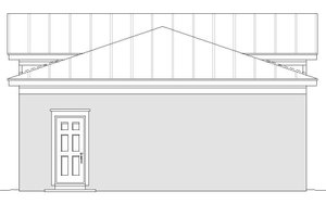 Exterior - Other Elevation 1 for Country House Plan #932-142, 0 bath