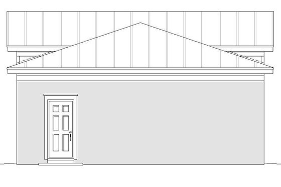 Exterior - Other Elevation 1 for Country House Plan #932-142, 0 bath