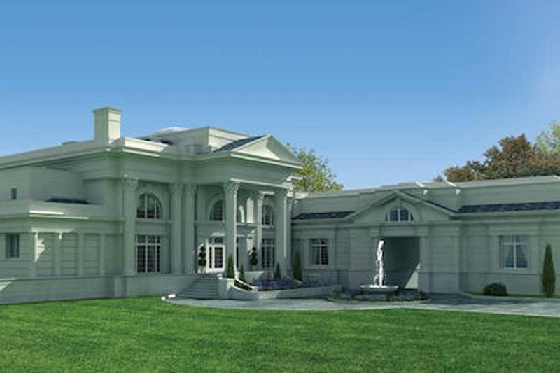 House Plan Design - Photo 2 for Classical House Plan #119-164 - 5 bed, 6.5 bath