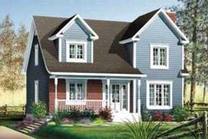 Traditional Exterior - Front Elevation Plan #25-246