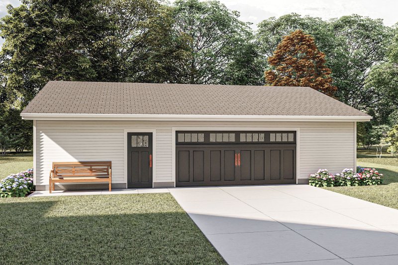 Dream House Plan - Traditional Exterior - Front Elevation Plan #455-536