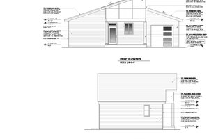 Exterior - Other Elevation for Contemporary House Plan #53-667 - 1 bed, 1 bath