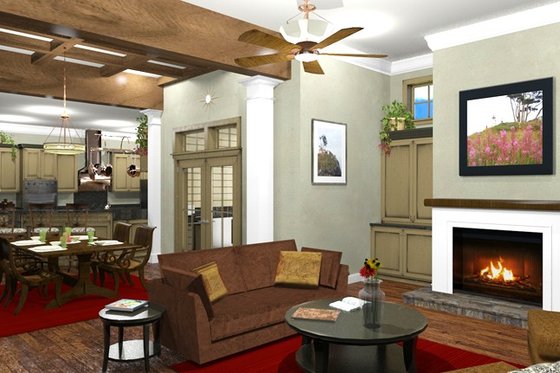 Exterior - Other Elevation for Traditional House Plan #44-193 - 3 bed, 2 bath