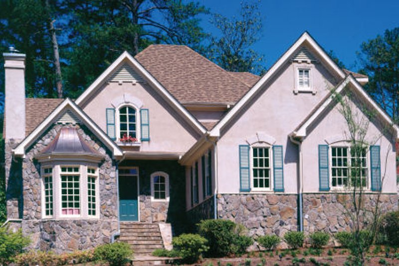 Home Plan - Cottage Exterior - Front Elevation Plan #429-11