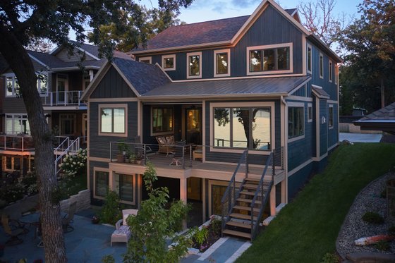 Rustic House Design with a Yoga Room