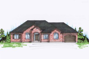 Home Plan - Traditional Exterior - Front Elevation Plan #945-89