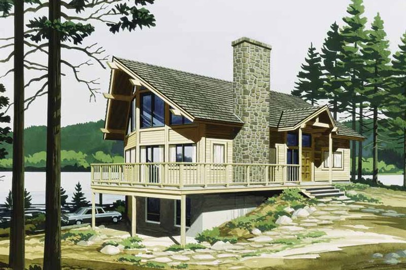 House Plan Design - Contemporary Exterior - Front Elevation Plan #320-819