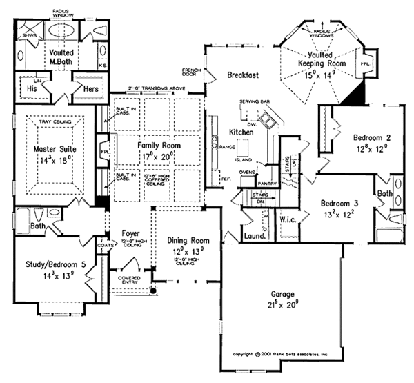 Country Floor Plan - Main Floor Plan #927-674