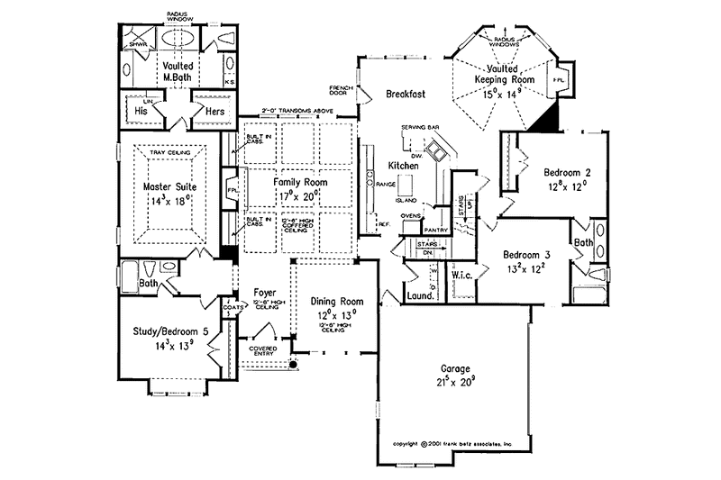 Home Plan - Floor Plan - Main Floor for Country House Plan #927-674 - 3 bed, 3 bath