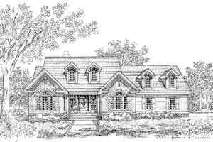 Traditional Exterior - Front Elevation Plan #929-574