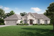 European Style House Plan - 4 Beds 2 Baths 2000 Sq/Ft Plan #430-74 