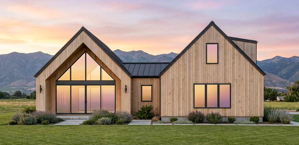 Exterior - Front Elevation 5 for Modern House Plan #1096-196 - 3 bed, 2.5 bath