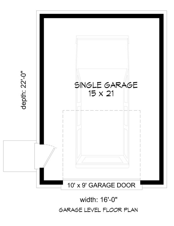 Colonial Floor Plan - Main Floor Plan #932-1162