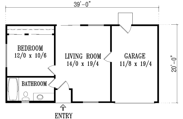 Traditional Floor Plan - Main Floor Plan #1-217