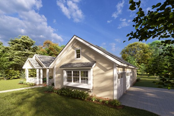 Exterior - Other Elevation for Cottage House Plan #513-2212 - 4 bed, 3 bath