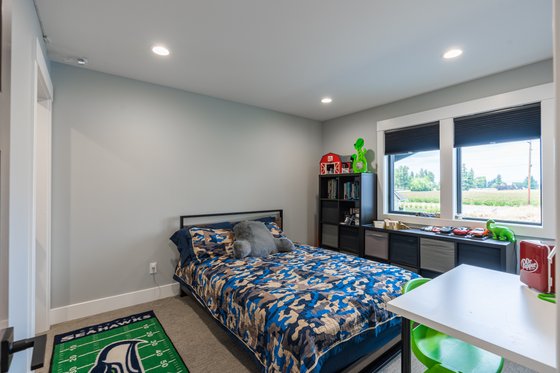 Interior - Bedroom 2 for Contemporary House Plan #1070-153 - 3 bed, 2.5 bath