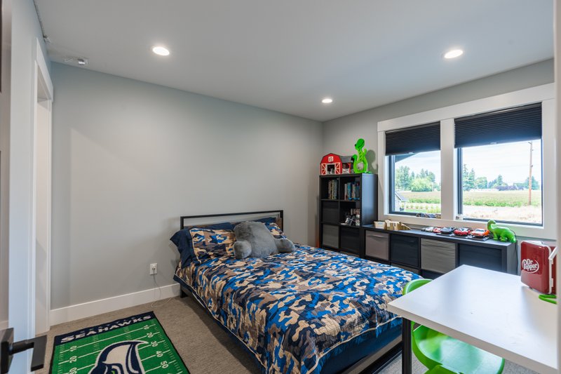 Home Plan - Interior - Bedroom 2 for Contemporary House Plan #1070-153 - 3 bed, 2.5 bath
