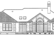 Mediterranean Style House Plan - 3 Beds 2 Baths 2090 Sq/Ft Plan #929-186 Exterior 