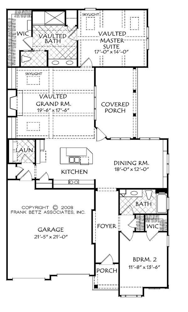 House Design - Bungalow Floor Plan - Main Floor Plan #927-514