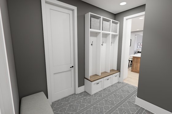 Interior - Entry 1 for Farmhouse House Plan #51-1251 - 3 bed, 3.5 bath