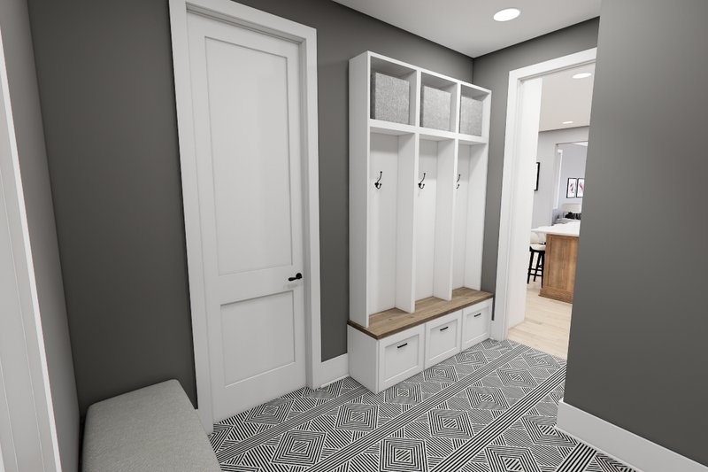 Dream House Plan - Interior - Entry 1 for Farmhouse House Plan #51-1251 - 3 bed, 3.5 bath