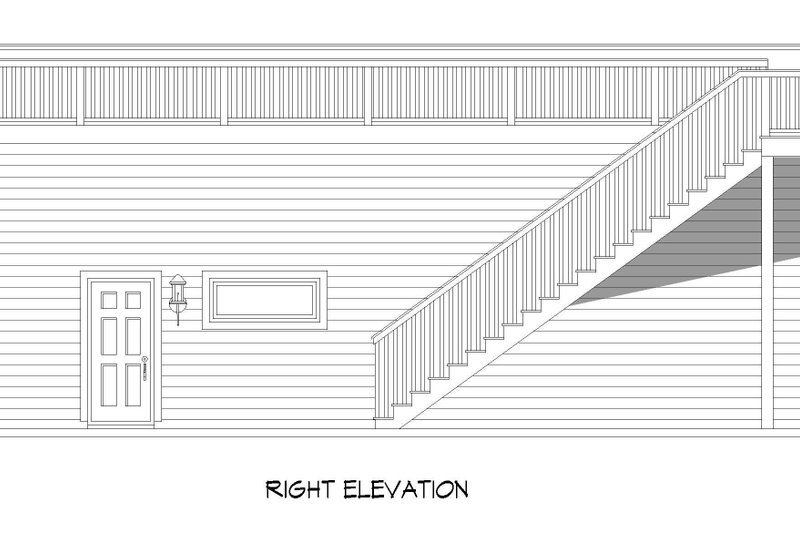 Dream House Plan - Exterior - Other Elevation 1 for Modern House Plan #932-691, 0 bath