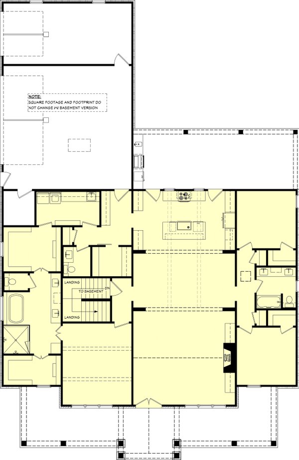 House Blueprint - Farmhouse Floor Plan - Other Floor Plan #430-422