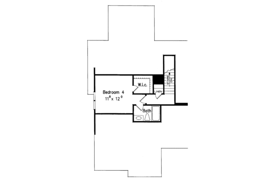 Floor Plan - Other Floor for European House Plan #927-610 - 3 bed, 2.5 bath