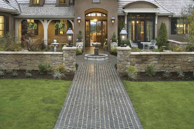 Dream House Plan - Exterior - Front Elevation 10 for European House Plan #48-878 - 4 bed, 3.5 bath