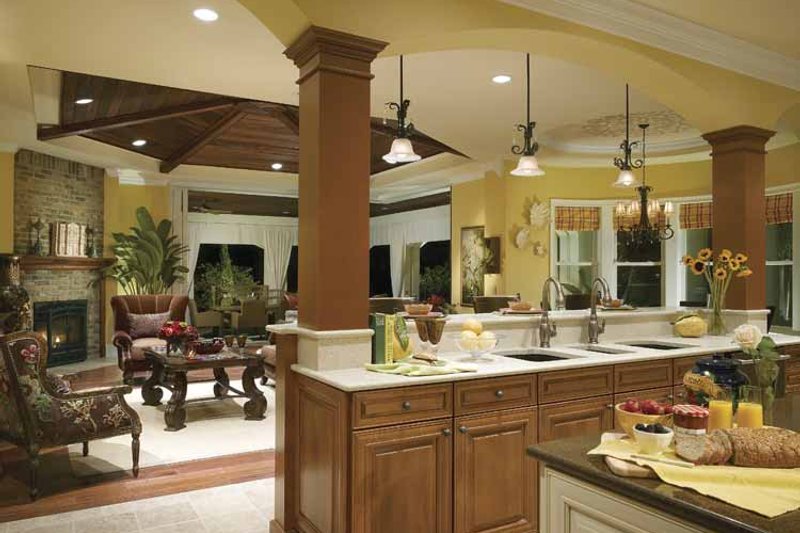 Home Plan - Interior - Kitchen for Southern House Plan #930-354 - 4 bed, 4.5 bath