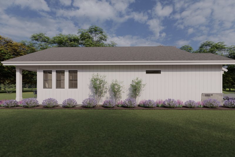 Architectural House Design - Exterior - Other Elevation 1 for Farmhouse House Plan #1069-36 - 2 bed, 2 bath