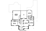 Mediterranean Style House Plan - 5 Beds 4.5 Baths 5407 Sq/Ft Plan #141-245 