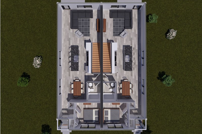Home Plan - Floor Plan - Main Floor 1 for Traditional House Plan #513-2413 - 8 bed, 6 bath