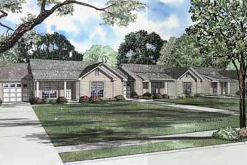 Ranch Style House Plan - 3 Beds 1.5 Baths 3225 Sq/Ft Plan #17-590