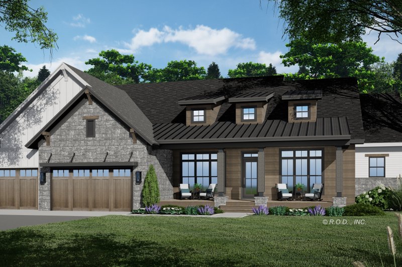 Traditional Style House Plan - 2 Beds 2 Baths 2600 Sq/Ft Plan #51-1224