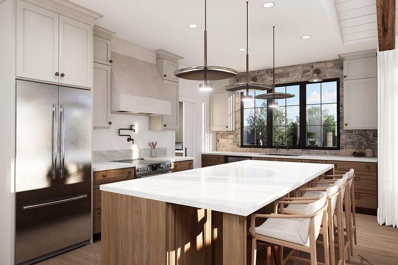 Dream House Plan - Interior - Kitchen for Craftsman House Plan #23-2893 - 1 bed, 1.5 bath