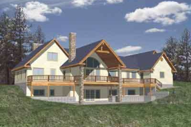 Home Plan - Modern Exterior - Front Elevation Plan #117-277