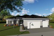 Ranch Style House Plan - 3 Beds 2.5 Baths 2264 Sq/Ft Plan #70-1423 