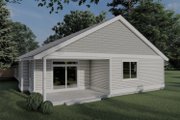 Craftsman Style House Plan - 3 Beds 2 Baths 1870 Sq/Ft Plan #53-607 