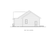 Traditional Style House Plan - 3 Beds 2 Baths 1220 Sq/Ft Plan #54-620 
