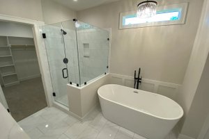 Interior - Master Bathroom for Traditional House Plan #20-2490 - 3 bed, 2.5 bath