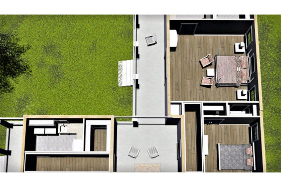 Floor Plan - Other Floor 2 for Southern House Plan #44-237 - 3 bed, 2.5 bath