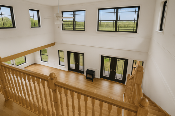 Interior - Family Room 1 for Barndominium House Plan #1115-12 - 5 bed, 3 bath