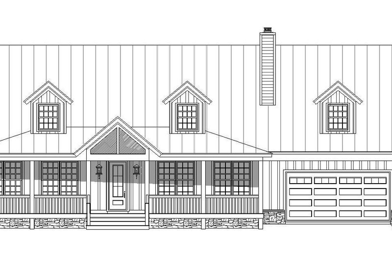Dream House Plan - Exterior - Front Elevation 4 for Country House Plan #932-207 - 4 bed, 4.5 bath