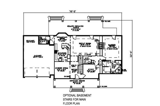 Floor Plan - Other Floor for Country House Plan #17-2093 - 3 bed, 3 bath