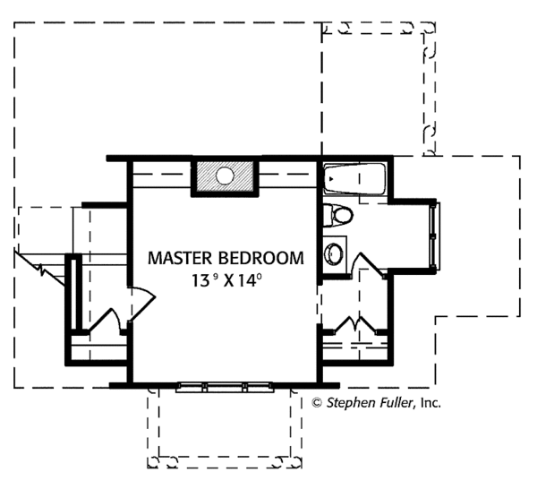 Architectural House Design - Craftsman Floor Plan - Upper Floor Plan #429-315