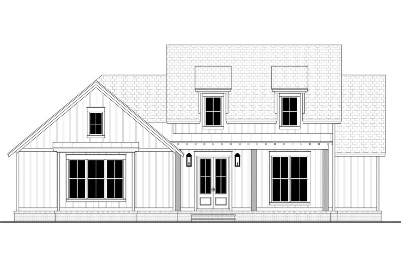 House Plan Design - Exterior - Front Elevation 4 for Farmhouse House Plan #430-324 - 3 bed, 2.5 bath