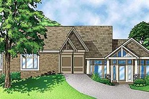 Traditional Exterior - Front Elevation Plan #67-231