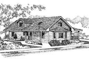Traditional Style House Plan - 3 Beds 2 Baths 1899 Sq/Ft Plan #60-605 